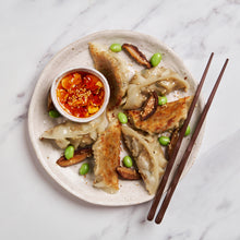 Load image into Gallery viewer, Shiitake mushroom and edamame dumplings