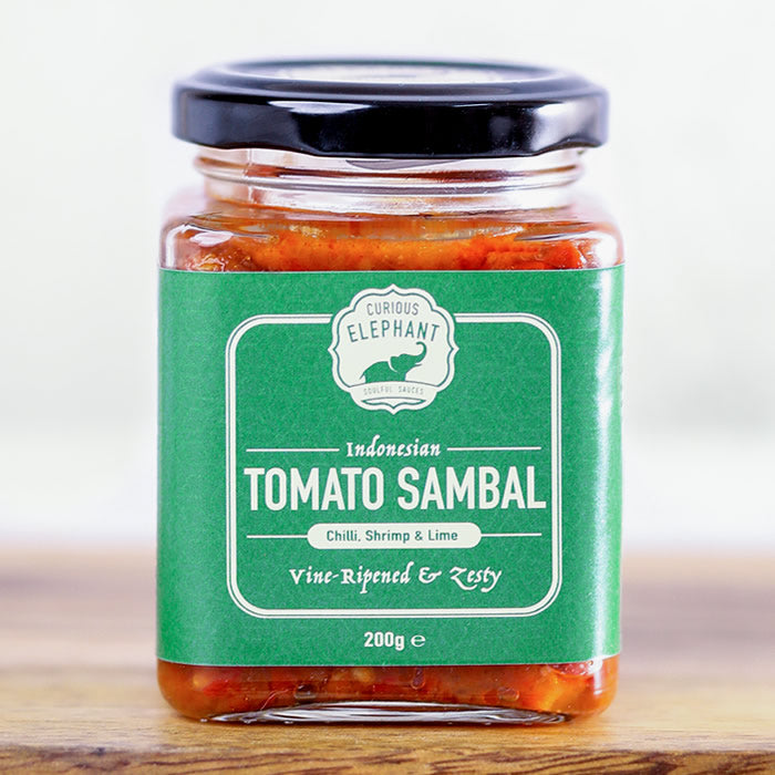 Indonesian Tomato Sambal With Chilli, Shrimp & Lime