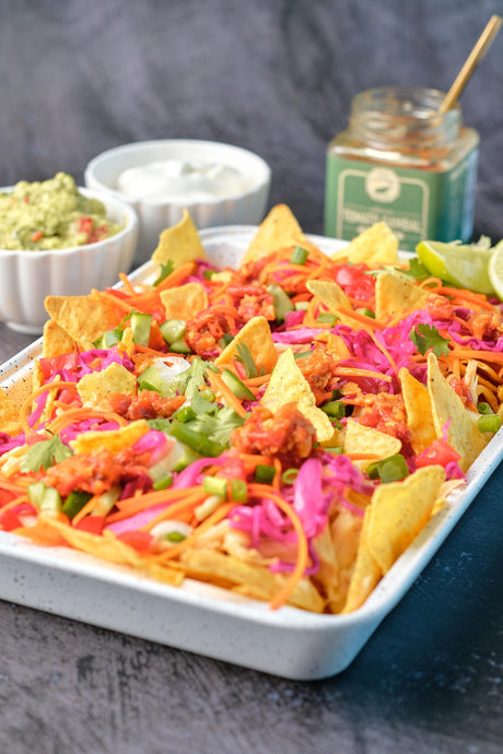 Asian-Inspired Chicken Nachos
