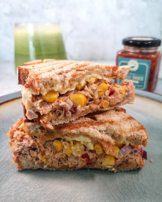 Cheesy Chilli Tuna Melt
