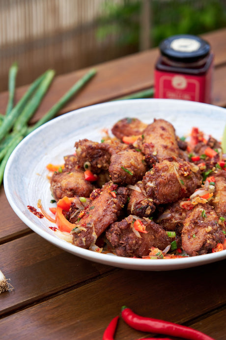 Salt & Pepper Fried Chicken Wings