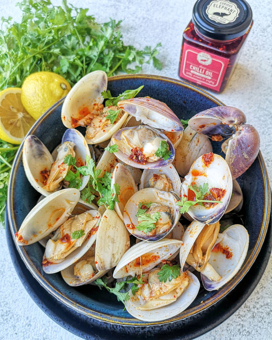 Chilli Coriander Clams