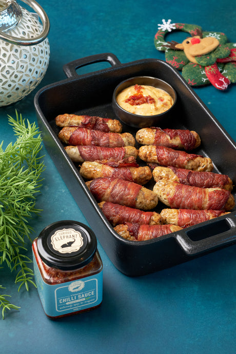 Air-Fried Elephants In Blankets