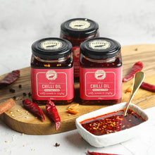 Load image into Gallery viewer, Chinese Chilli Oil With Sichuan Pepper &amp; Peanut
